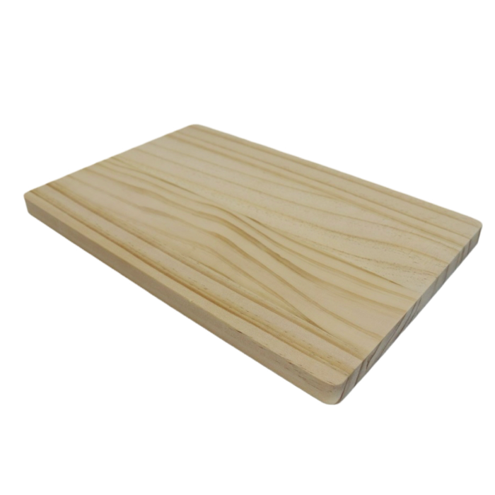 Plain Pine Wooden Chopping Board – 30cm Rectangular Design with Custom Engraving