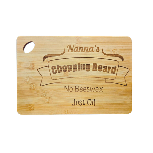 Custom Engraved Bamboo Chopping Board - Personalized Design