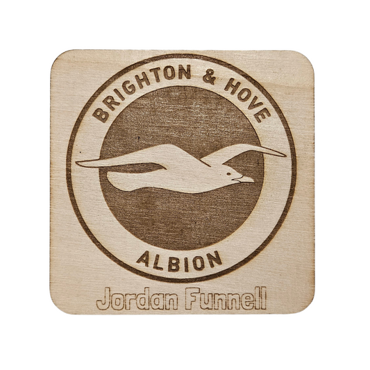 Personalized Wooden Coaster with Custom Engraving - The Perfect Gift